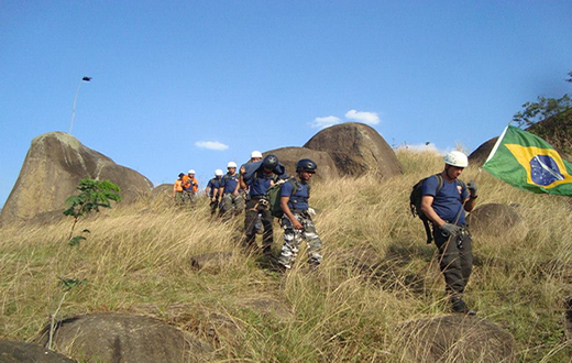 Guardas municipais participam do Curso de Montanha