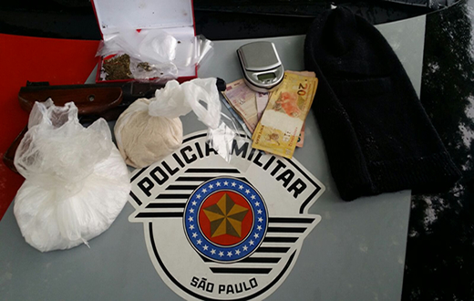 PM desbarata nova fábrica de entorpecentes