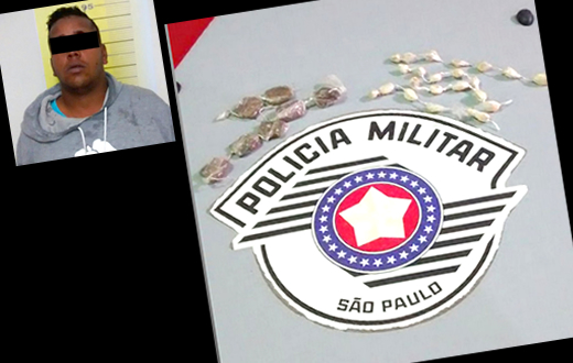 Garoto é fragrado com crack e maconha no Jardim Eldorado