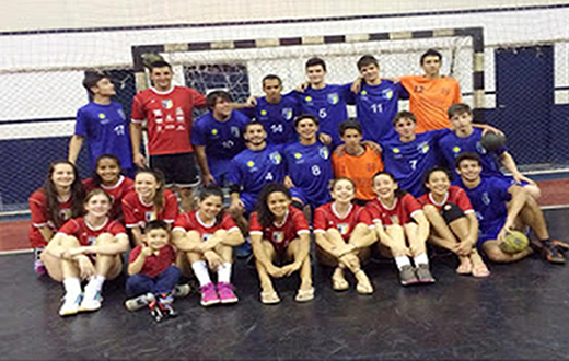 Handebol juvenil vence etapa na Liga do Estado