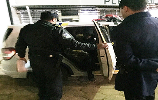 Cidadão é preso por crime de violência doméstica