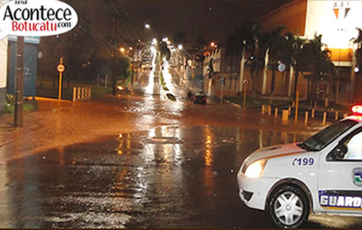 Defesa Civil prevê chuvas fortes nas próximas horas