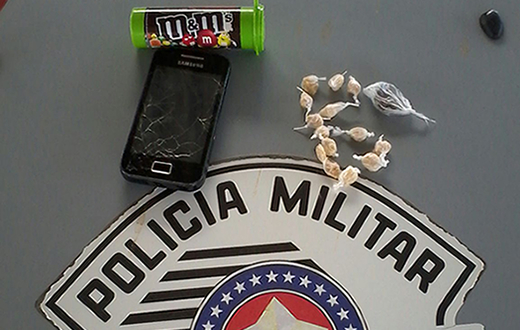 Adolescente é apreendido com droga na Vila Ferroviária