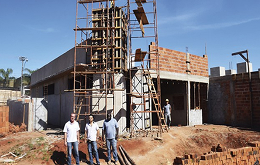 Obras da UPA de São Manuel seguem em estágio avançado Obras da UPA de São Manuel seguem em estágio avançado