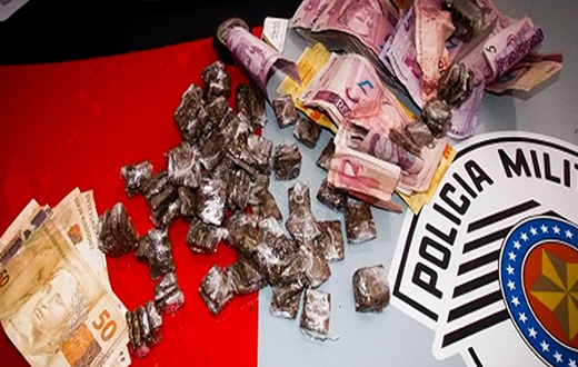 PM faz apreensão de maconha na região da Cohab V