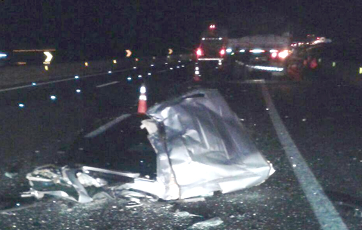 Acidente na SP-280, em Itatinga, resulta em uma vítima fatal Acidente na SP-280, em Itatinga, resulta em uma vítima fatal