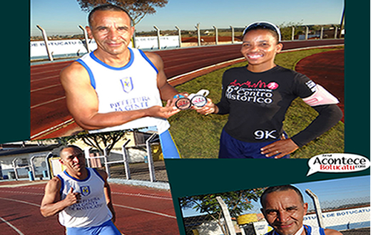 Velocista de Botucatu conquista 4 medalhas no Ibirapuera