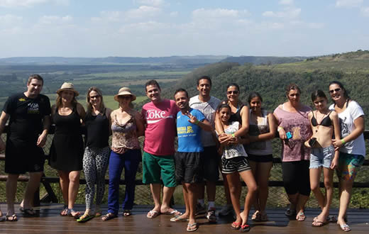 Alunos de Turismo Rural visitam Recanto das Cachoeiras