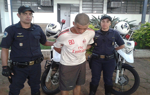 Gepom prende rapaz praticando roubo na Cecap