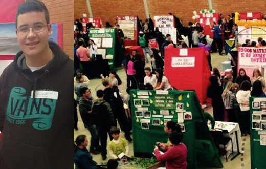 Seminarista de Botucatu se destaca  em Feira de Matemática