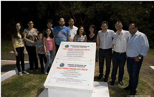 Laranjal Paulista inaugura sua nova praça com academia ao ar livre