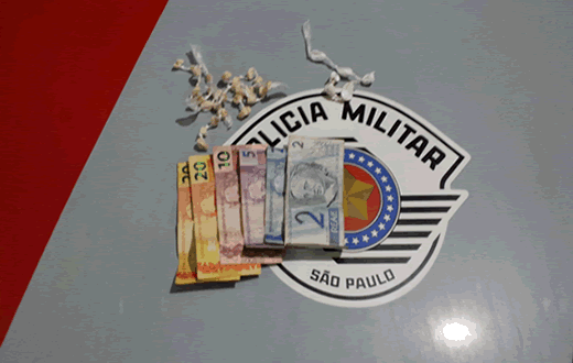 Ação da PM acaba em flagrante de tráfico no Jardim Ciranda