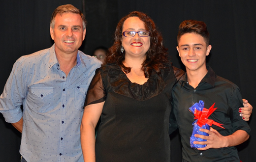 Aluno do Colégio ADV recebe prêmio a nível nacional