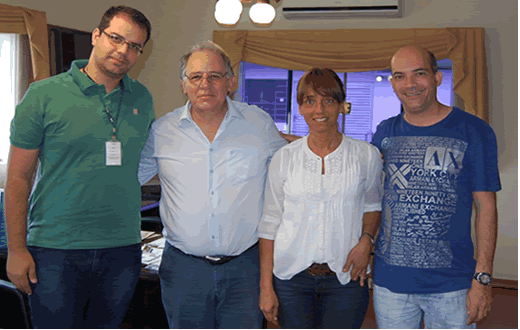 FMVZ recebe representante de universidade argentina