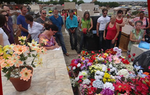 Jazigo da camponesa Ana Rosa é o mais visitado do Portal