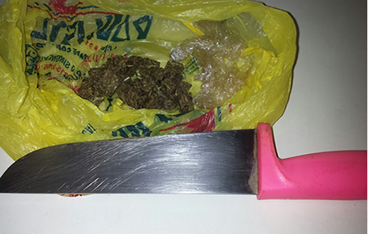 Dupla é presa no tráfico pela equipe Alpha da PM