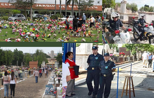 Cemitérios no Finados tiveram movimentação tranqüila