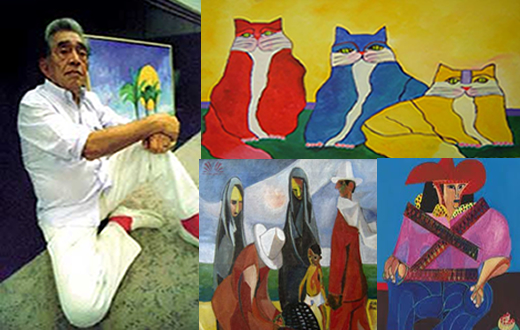 Galeria traz exposição do artista Aldemir Martins