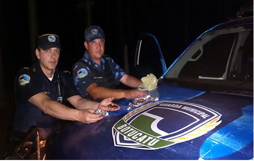 Grupo Ambiental apreende maconha e munições