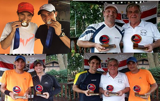 Tenistas da AAB dão show no Paulista e Aberto