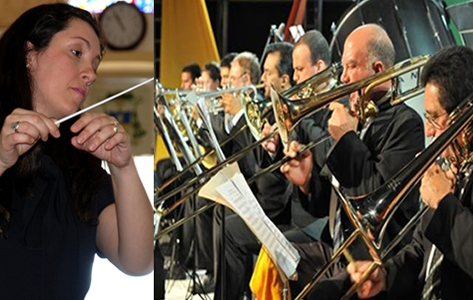 Orquestra de Botucatu toca com maestrina de São Carlos