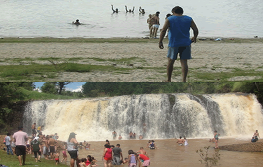 Defesa Civil realiza bloqueio educativo contra afogamentos