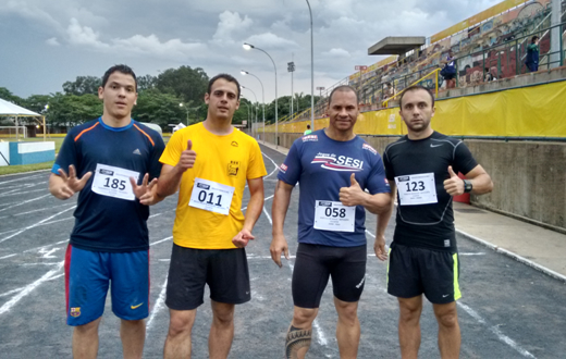 Quarteto da Eucatex é bronze no estadual dos Jogos do Sesi