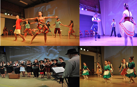 Alunos fecham ano com mostra na Casa da Juventude