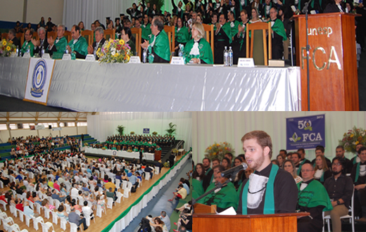FCA forma 24ª turma de Engenharia e 47ª de Agronomia