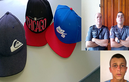 Dupla rouba loja de skate na região central