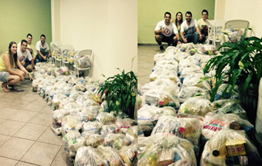 Grupo realiza campanha para atender famílias carentes