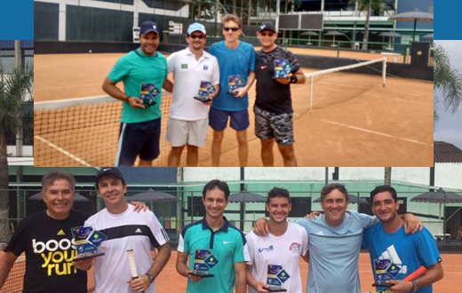 Torneio reúne os melhores tenistas da cidade