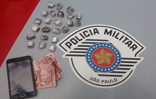 Adolescente de 16 anos é preso em ação de tráfico