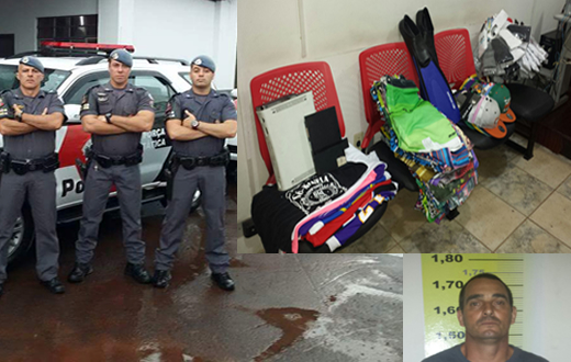 Força Tática prende cidadão acusado de receptação