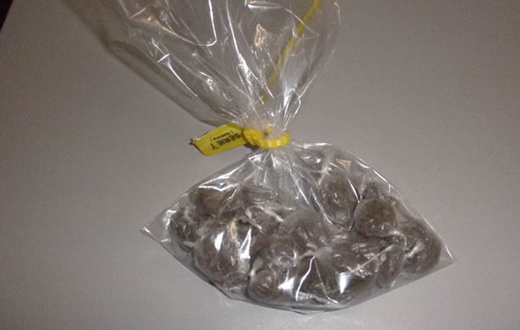 Adolescente é detido com 20 parangas de maconha