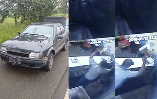 Carro utilizado em roubo a posto de gasolina de Bofete é localizado