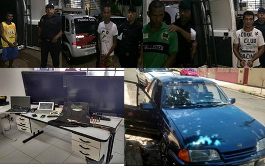 Autores de roubo contra idosos são presos