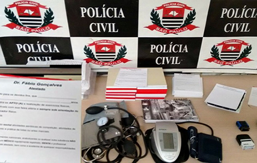 DIG de Piracicaba prende falso médico que clinicava em academias