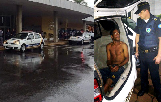 Cidadão é preso em flagrante por crime de furto tentado