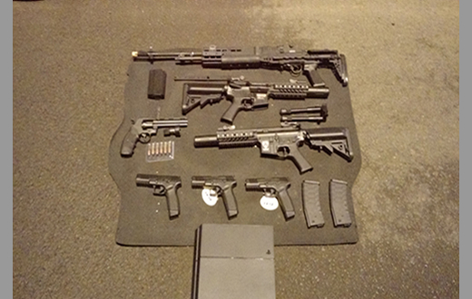 Polícia Rodoviária apreende várias armas de pressão