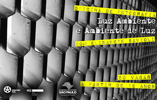 Ponto MIS promove oficina gratuita sobre iluminação na fotografia