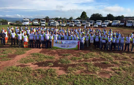 Mutirão marcou mais uma ação do Meu Bairro de Cara Nova