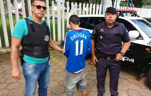 GAPE da GCM apreende Menor de Idade por Tráfico de Drogas