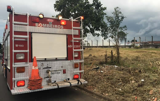 Bombeiros controlam fogo no Campo da Vila Maria