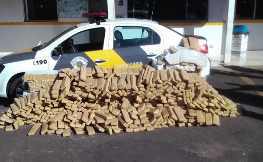 Mais de mil quilos de maconha são apreendidos na Castelo