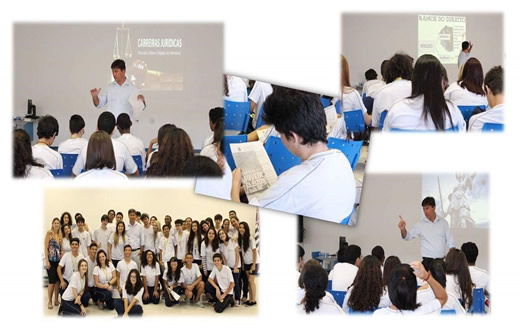 Alunos do Instituto Embraer recebem palestra sobre Direito e Cidadania