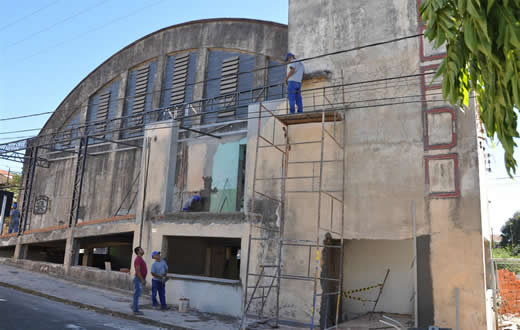 Obras de modernização do Mercado Municipal avançam em ritmo acelerado