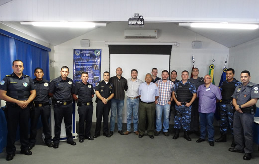 Guarda Civil Municipal faz reunião com autoridades de Bauru e Guareí sobre CEP Rural