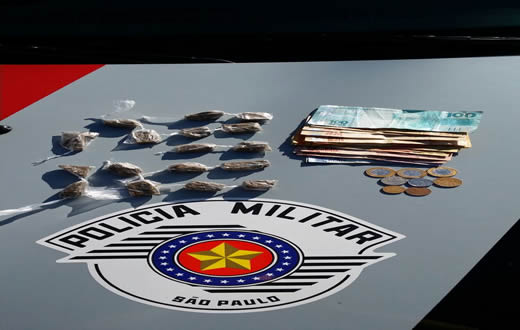 Polícia Militar prende homem suspeito de estar traficando no Jardim Brasil