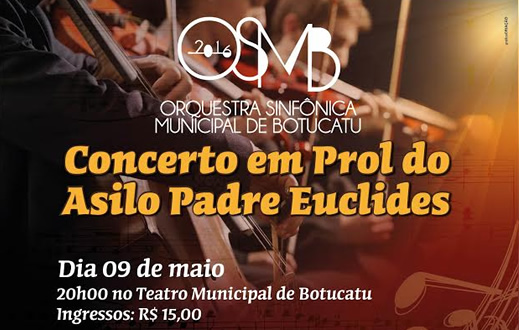 Orquestra Municipal de Botucatu realiza concerto em prol do Asilo